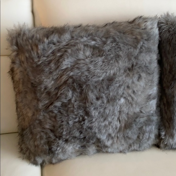 Faux Fur Pillows - Picture 2 of 3